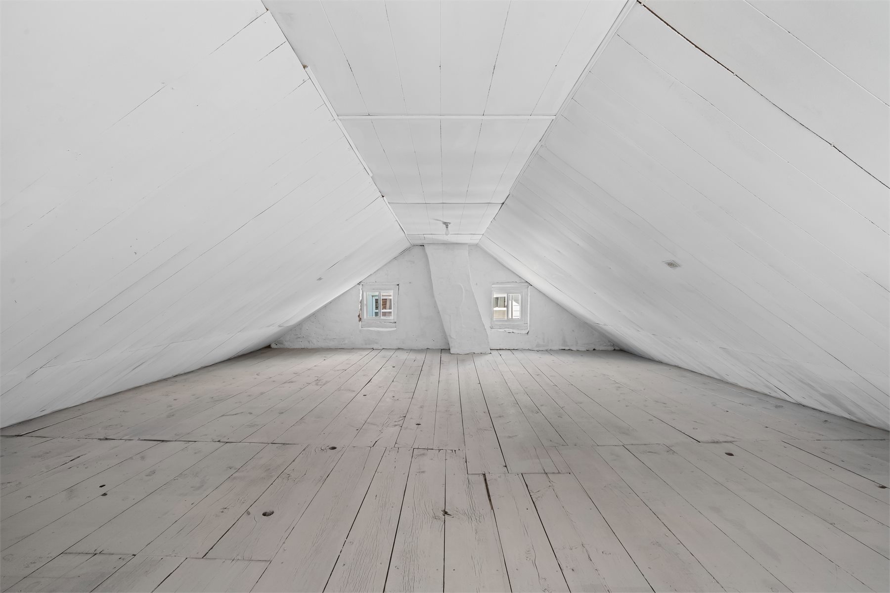 Attic after renovation