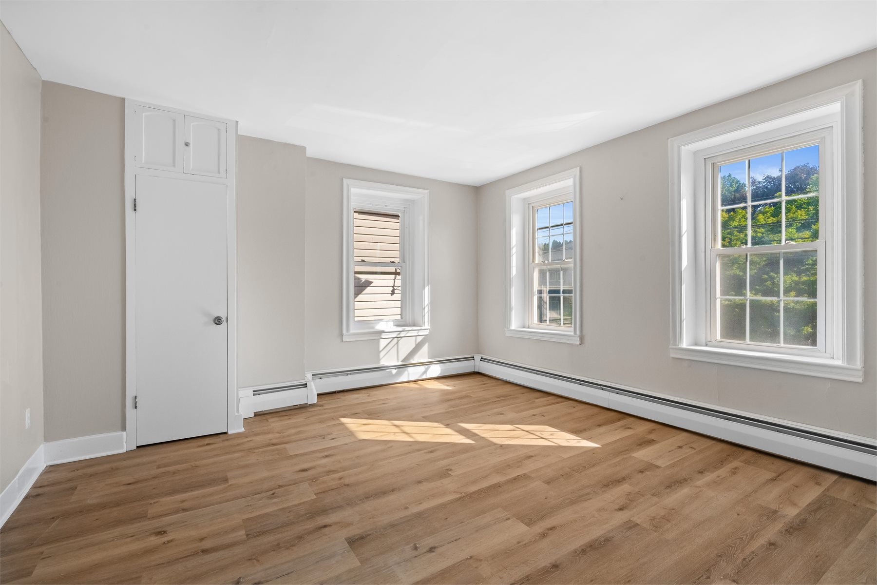 Primary bedroom after renovation