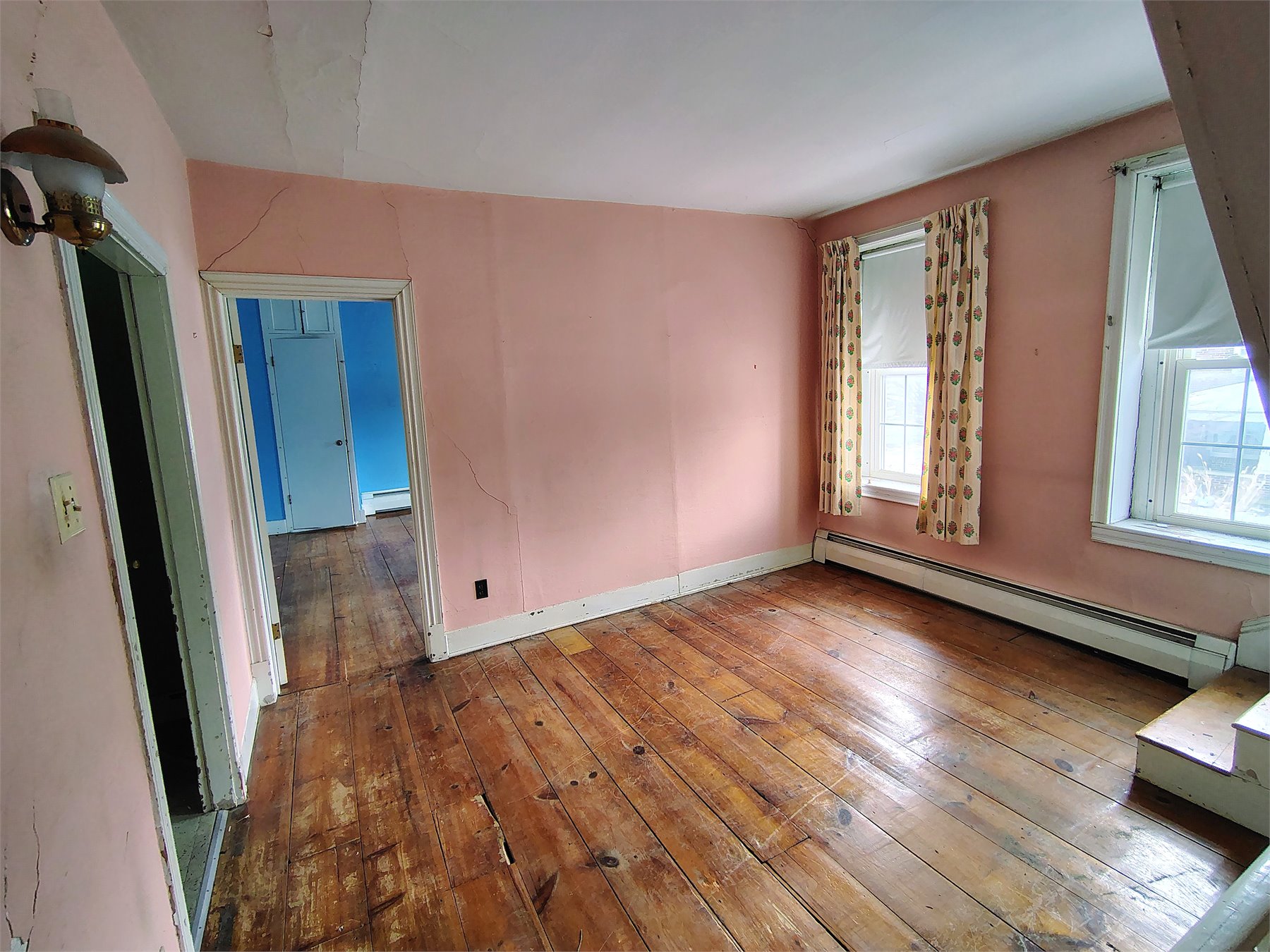 Bedroom one before renovation